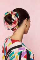 Tribe Scrunchie (Abstract Ivory)