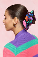 Tribe Scrunchie (Abstract Black)
