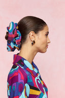 Tribe Scrunchie (Purple Motif)