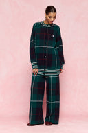 karavan fall winter 26' collection acantha knitted cardigan blue