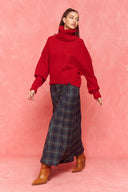 karavan fall winter 26' collection brita knitted pullover red