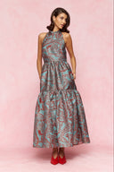 karavan fall winter 26' collection shelby dress mint motif