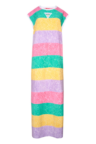 karavan clothing fashion spring summer 26 nai weekendwear collection shirley dress yellow pink ciel lines