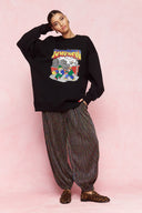 karavan fall winter 26' collection sabrina crewneck sweater black