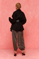 karavan fall winter 26' collection uma knitted cardigan black