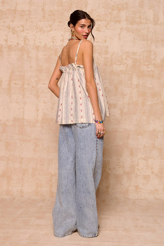 karavan clothing fashion spring summer 26 nai collection aurelia top ivory