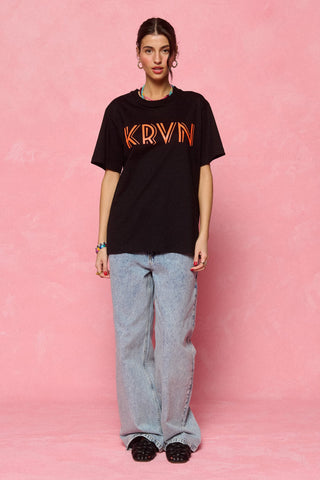 karavan clothing fashion krvn spring summer 26 nai collection blossom tee black