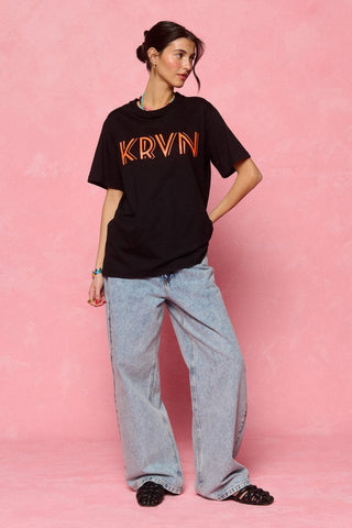 karavan clothing fashion krvn spring summer 26 nai collection blossom tee black