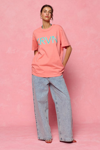 karavan clothing fashion krvn spring summer 26 nai collection eduarda tee peach