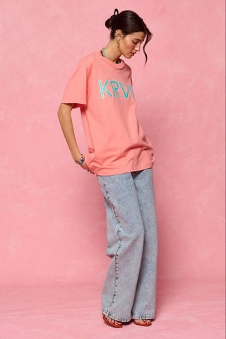 karavan clothing fashion krvn spring summer 26 nai collection eduarda tee peach