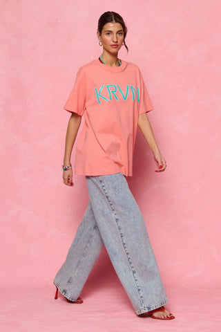 karavan clothing fashion krvn spring summer 26 nai collection eduarda tee peach