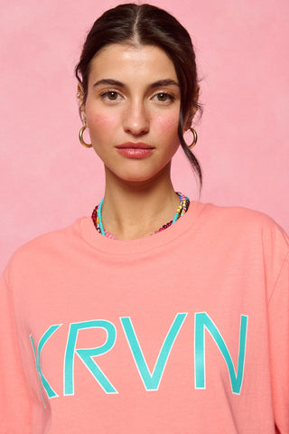 karavan clothing fashion krvn spring summer 26 nai collection eduarda tee peach