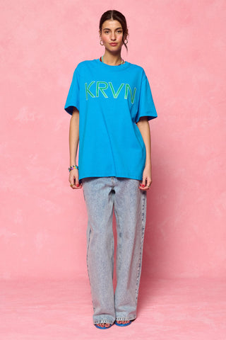 karavan clothing fashion krvn spring summer 26 nai collection eduarda tee turquoise