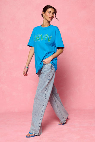 karavan clothing fashion krvn spring summer 26 nai collection eduarda tee turquoise