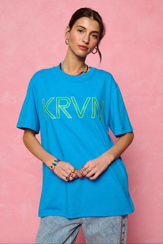 karavan clothing fashion krvn spring summer 26 nai collection eduarda tee turquoise