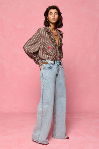 karavan clothing fashion spring summer 26 nai collection sonia jeans stonewash light blue