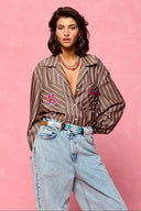 karavan clothing fashion spring summer 26 nai collection beaded belt leather multicolor