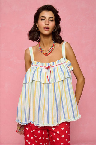 karavan clothing fashion spring summer 26 nai collection arlet top white