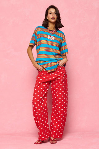 karavan clothing fashion spring summer 26 nai collection ember tee multicolor stripes