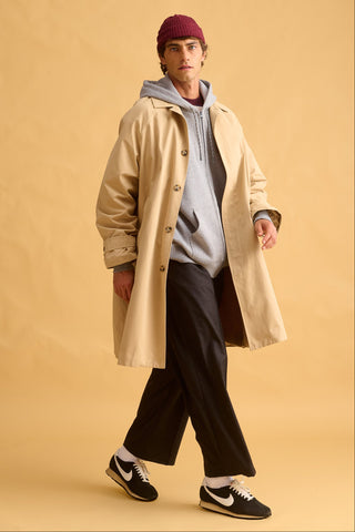 karavan clothing fashion fall winter 25 homecoming men collection walter coat beige