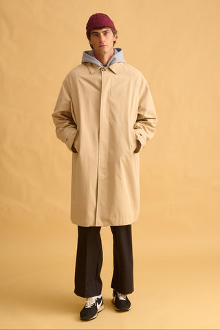 karavan clothing fashion fall winter 25 homecoming men collection walter coat beige