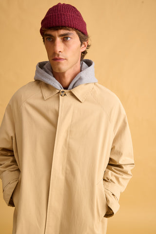 karavan clothing fashion fall winter 25 homecoming men collection walter coat beige