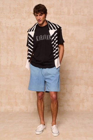 karavan clothing fashion spring summer 26 men nai collection paco bermudas shorts denim