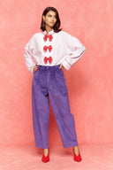 karavan fall winter 26' collection stormi trousers purple