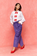karavan fall winter 26' collection stormi trousers purple