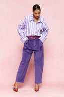 karavan fall winter 26' collection stormi trousers purple