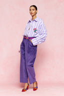 karavan fall winter 26' collection stormi trousers purple
