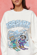 karavan fall winter 26' collection mandy crewneck white