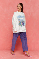 karavan fall winter 26' collection mandy crewneck white