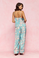 karavan loungewear planet fall winter 26' collection maraia top aqua