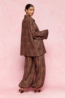 karavan fall winter 26' collection daphnie shirt leopard