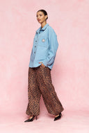 karavan fall winter 26' collection uelma shirt light blue