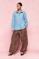 karavan fall winter 26' collection uelma shirt light blue