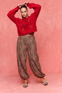karavan fall winter 26' collection tania trousers leopard