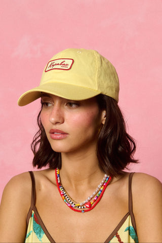 karavan clothing fashion spring summer 26 nai collection britt dad hat yellow
