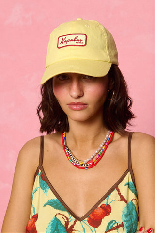 karavan clothing fashion spring summer 26 nai collection britt dad hat yellow