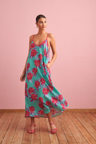 karavan clothing fashion spring summer 24 collection tati dress pink
