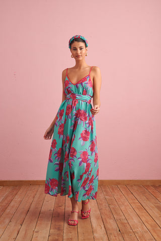 karavan clothing fashion spring summer 24 collection tati dress pink