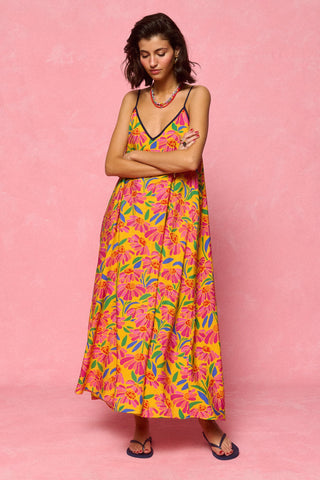 karavan clothing fashion spring summer 26 nai collection tati dress floral yellow