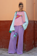 karavan fall winter 26' collection taylor sweatpants lilac