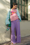 karavan fall winter 26' collection taylor sweatpants lilac