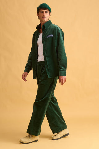 karavan clothing fashion fall winter 25 homecoming men collection josh shirt green