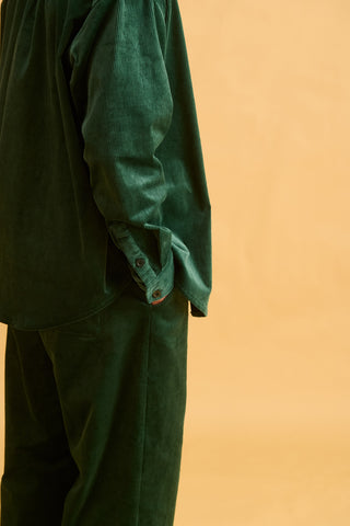 karavan clothing fashion fall winter 25 homecoming men collection travis trousers green