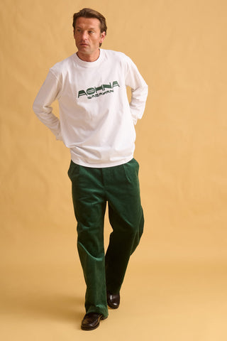 karavan clothing fashion fall winter 25 homecoming men collection reggie longsleeve white