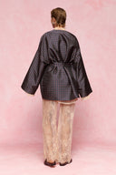 karavan loungewear planet fall winter 26' collection amal kimono blue