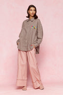 karavan loungewear planet fall winter 26' collection ultimo pants pink